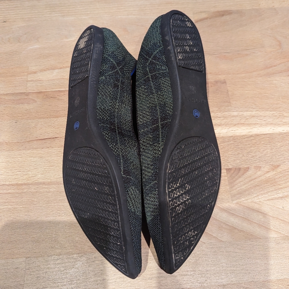 Green Patterned Rothy - Picture 2 of 3